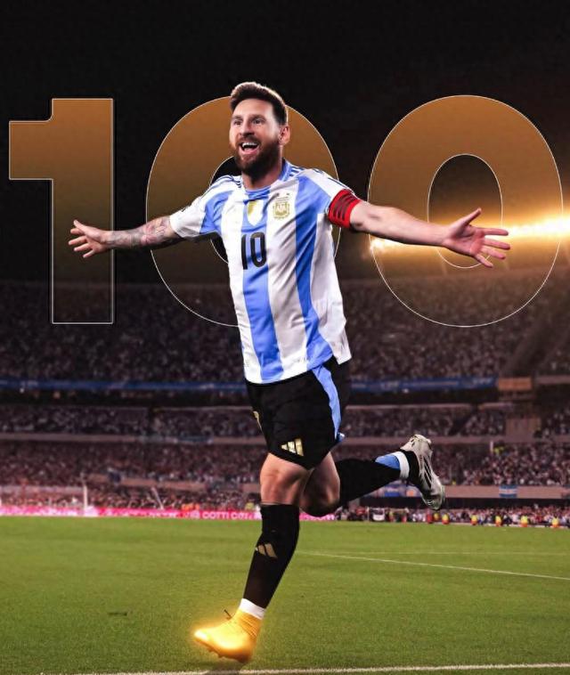 星空互动-金左脚！梅西国家队左脚狂轰100球，史上第一人，对手门将闭眼