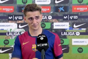 加维:平局令我们感到苦涩,必须改进定位球防守