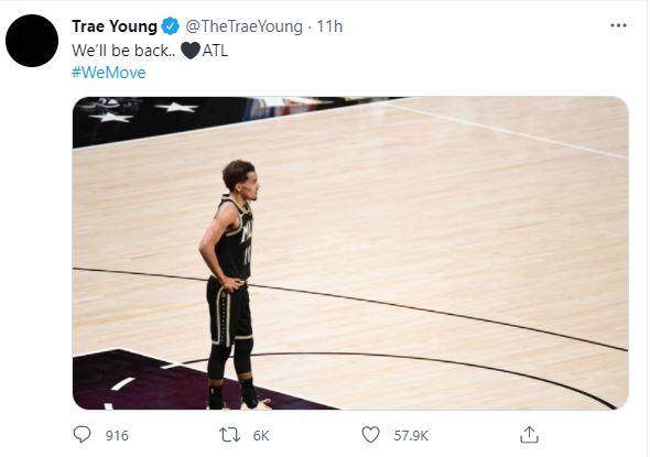 杀进东决让质疑者闭嘴，特雷·扬表态：我们还会回来