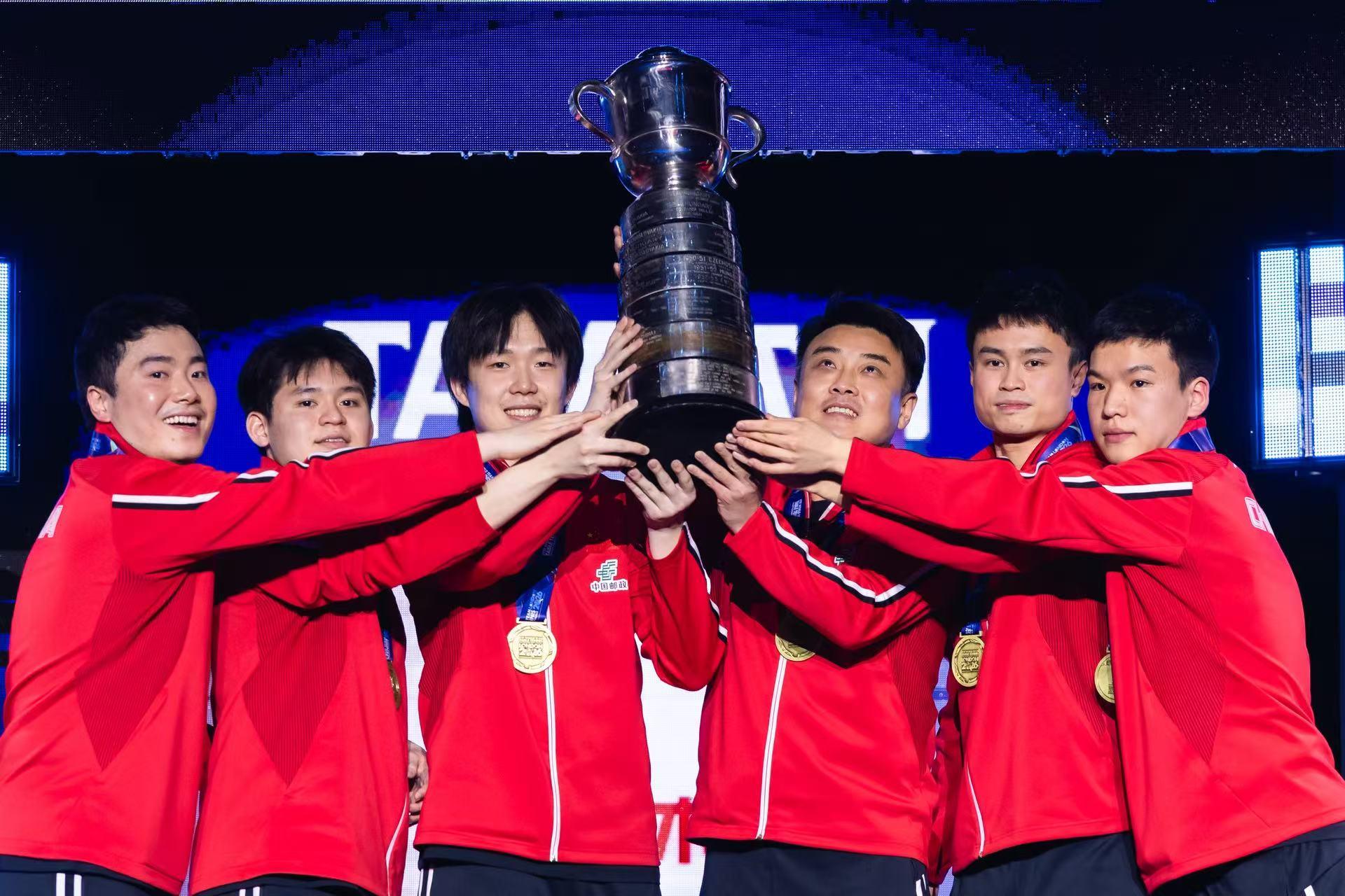 伦敦世乒赛中国男乒史无前例12连冠，夺冠同时有隐忧